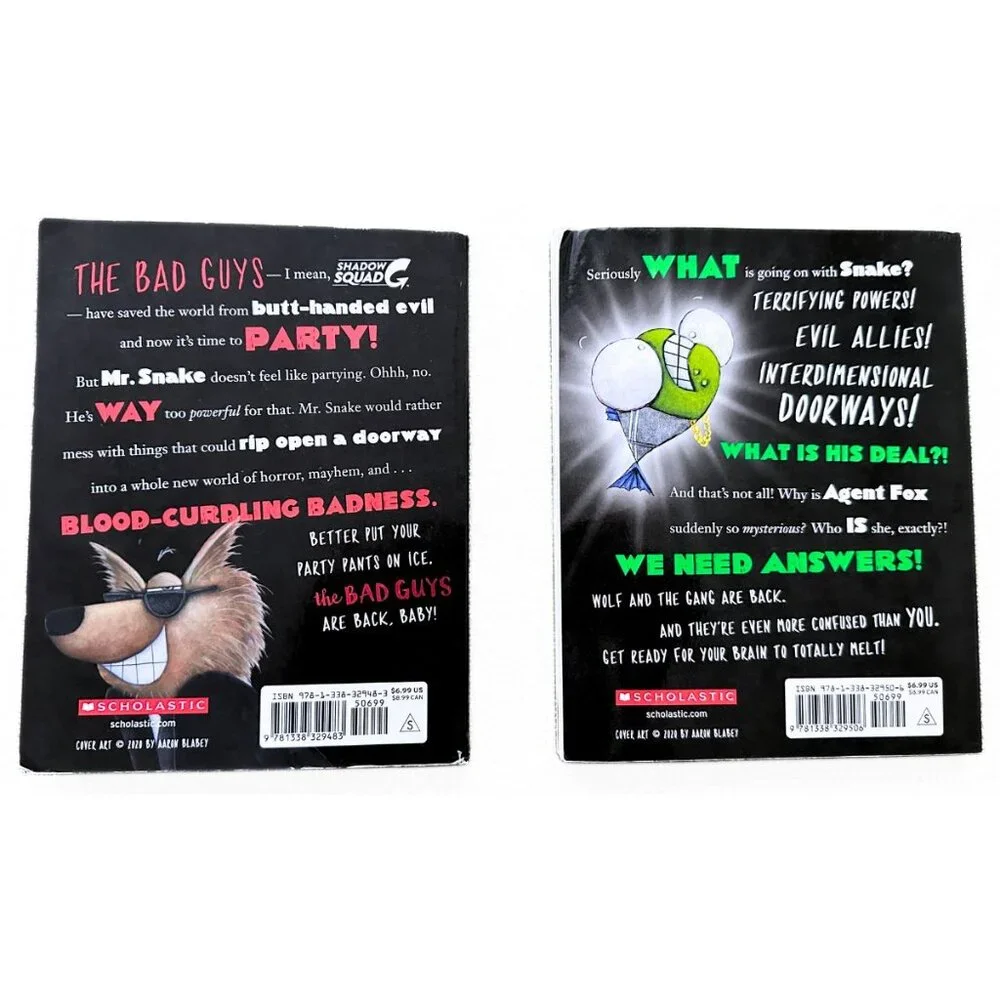 THE BAD GUYS SERIES Set Paperback Books 11-12